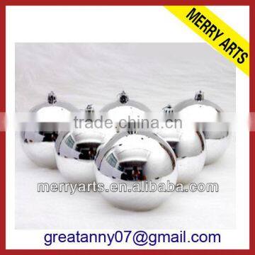 China Wholesale Clear Plastic Christmas Balls Shiny White Christmas Ornament Balls Cheap