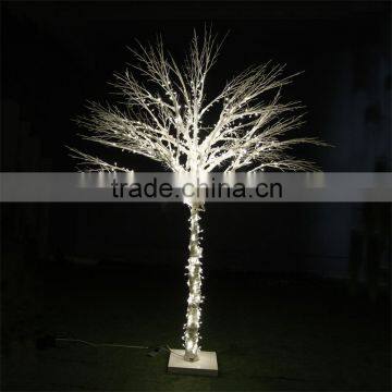 Without Leaves Artificial Festival White LED Bare Tree Light
