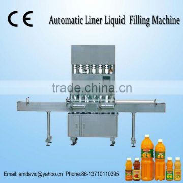 Linear Automatic Liquid Filling Machine