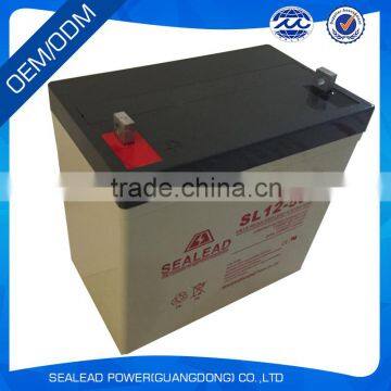 wholesale computer 12V 55Ah stanby power battery