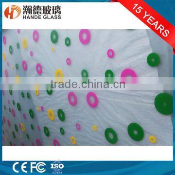 4MM acid etched glass