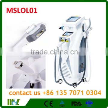 MSLOL01-M Hot sale 4 in 1 nd Yag Laser Tattoo removal/hair removal machine