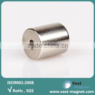 Sintered neodymium rare earth magnetic cylinder