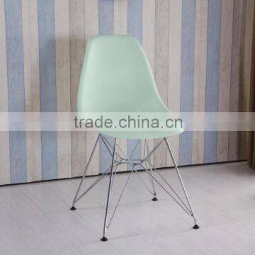 Home Furniture Hot Sale Plastic Chair With Aluminum Legs photo-5