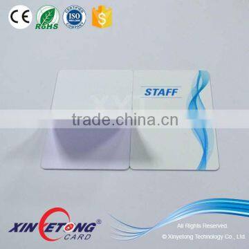 Customized Design 13.56Mhz PVC contactless NFC card