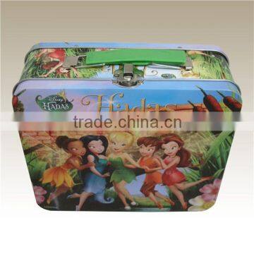 Vivid Color Rectangular Tin Lunch Box photo-6