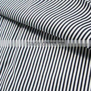 Super Quality Hot Sell 4 Way Stretch Waterproof Blank And White Line Print Poyamide Elastne Fabric