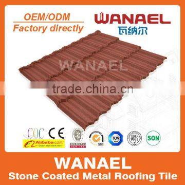 Synthetic Resin roofing sheet factory/ stone coated metal roof tile / Roof tile