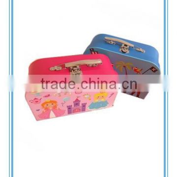 kids suitcase box as toy for play