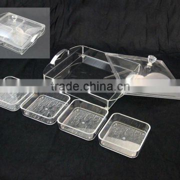 Square Snack,Candy, Sweet,Food Server Tray/Box/Plate