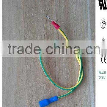 UL1007-18AWG GR/YE (Crimping+assembly)Customized machine internal wiring harness