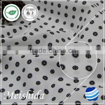 55% cotton 45% polyester poplin printed fabric for shirting mill