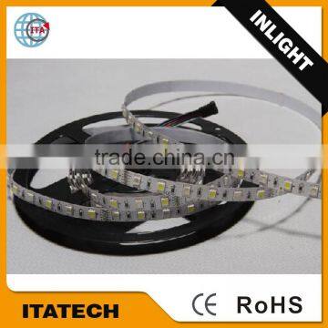 14.4W/M DC12V/24V IP20/IP65/IP68 SMD5050 60PCS/M LED strip lighting