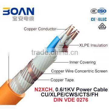 N2xch power cable 0.6/1kv Fh VDE 0276-604