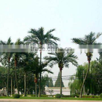 Outdoor Artificial Coconut tree with coconut fruits