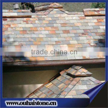 2013 Hot Sale Colorful Natural Slate French Roof Tile