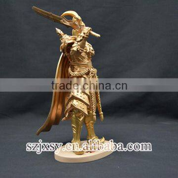 High Quality Resin Antique Eastern Warrior Statue