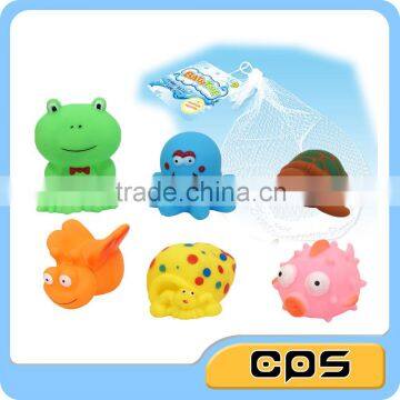 Lovely bath playing animals spray water toys