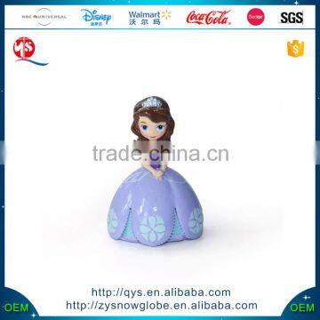 Princess Custom Snowman Gift Resin Souvenir Figurines with Wholesale