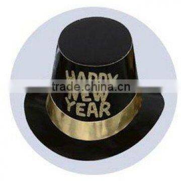 Model6023 plastic black 2012 new year hat