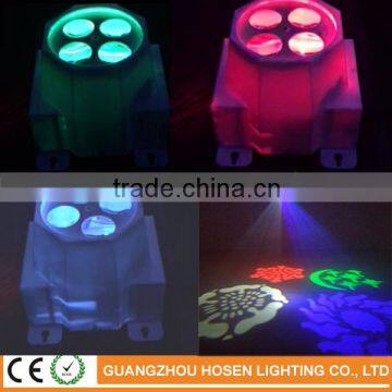 4 Eyes with 4 Patterns RGBW Effect Light LED Disco Beam Light