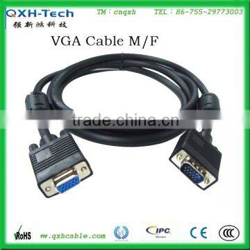 28AWG HDB 15 Male to Male Mangrnt with Screw VGA Cable Factory Price