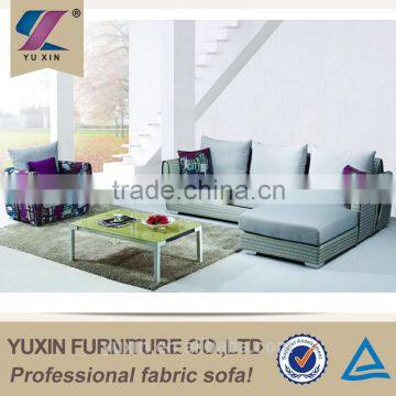 guangzhou Latest design living room sofa/sofa set for family