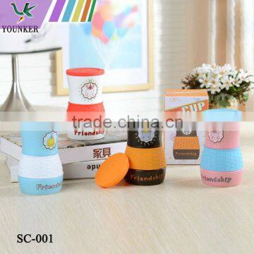 ceramic cup with silicone cover For Promotion Gift