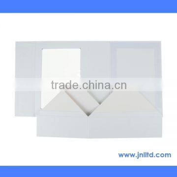 Collapsible Window Display Paper Packing Gift Box photo-3