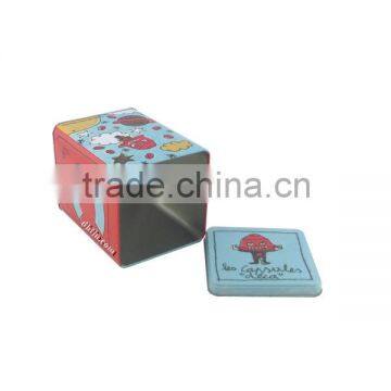 square tin, square box, square gift box