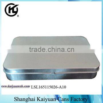 High Quality Rectangular Gift Paint Tin Can Box (various lids and printing)