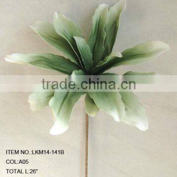 2015 hot sale artificial colored polyfoam single head lotus stem for flower arrangement indooor decorative artificial flowers