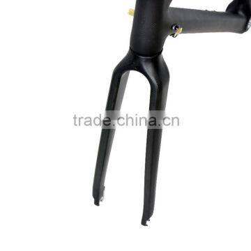 V Brake And Disc Brake Carbon Fiber Cyclocross Frame OEM Carbon Cyclocross Frame photo-5