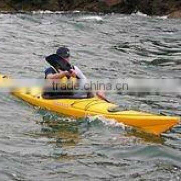 Sit in fishing kayak by rotomold