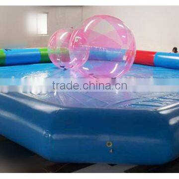 Large Size PVC inflatable adult swimming pool for water playground games, inflatable pool toys