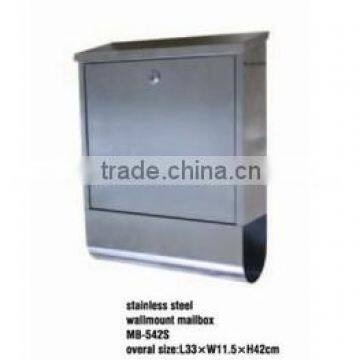 stainless steel door mail box