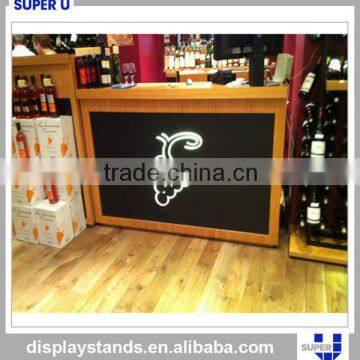 Flat Pack Durable Wave Metal Wholesale Wine Rack for Promotion photo-5