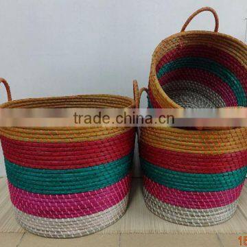 Seagrass Laundry Basket Set Of 3