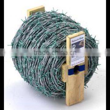 12*12 types plastic coated heavy duty china barbed wire coil