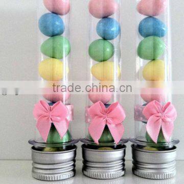 candy packaging test tube /clear plastic test tube