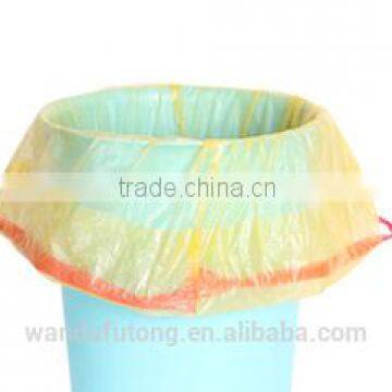 Hot selling printing plastic drawstring bags for supermarket garbage