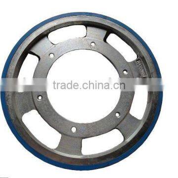 elevator parts made in China elevator friction wheel lift spare parts