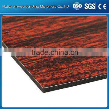 Wooden Anodized Aluminum coposite panel