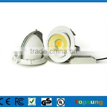 15w led gimmable downlight cob shenzhen best led supplier