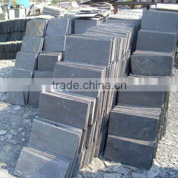 black roofing slate tiles