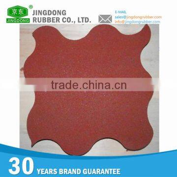 Good peputation factory price boat deck rubber tile