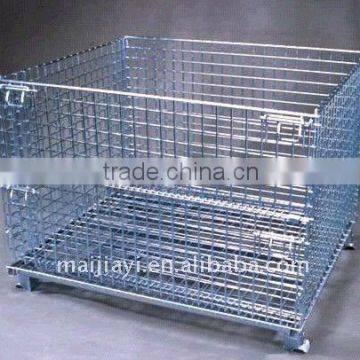 Wire Mesh Storage Cage foldable