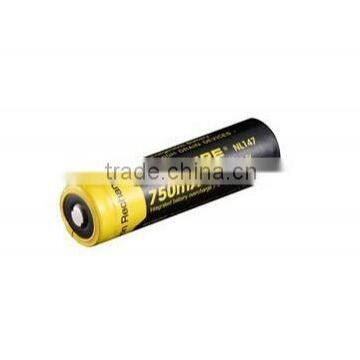 Nitecore 14500 3.6v rechargeable battery
