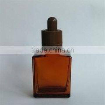 15ml square amber essential oil bottle with childproof cap                        
                                                                                Supplier's Choice