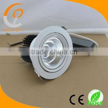 High lumens round cob led downlight 220V 35W